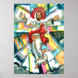 Jesus Christus, die Besteigung Poster