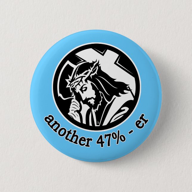 JESUS CHRISTUS ein anderes 47% - äh Button (Vorderseite)