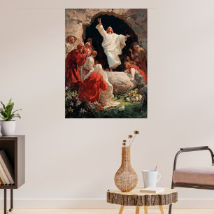Jesus Christus erhebt sich aus dem Grab, Poster