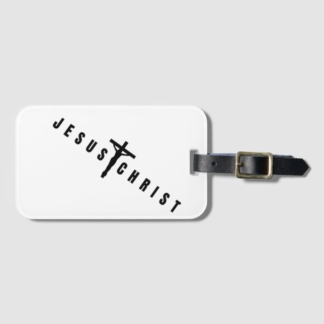 Jesus Christus Gepäckanhänger (Vorderseite (Horizontal))