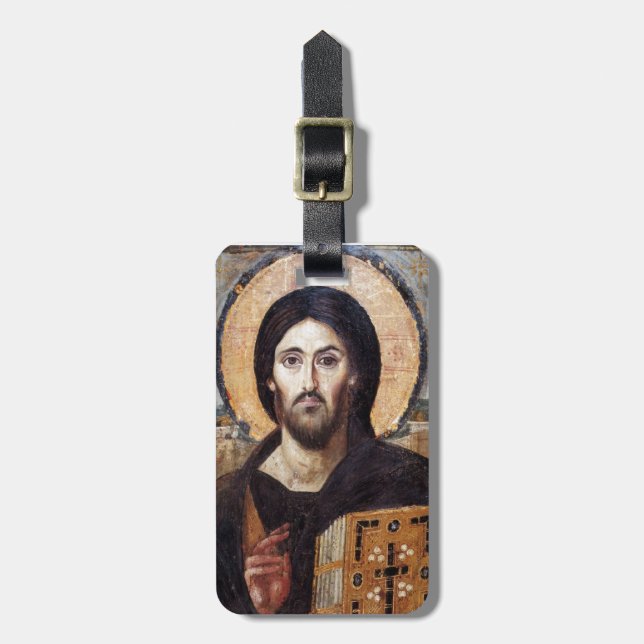 Jesus Christus Gepäckanhänger (Vorderseite vertikal)