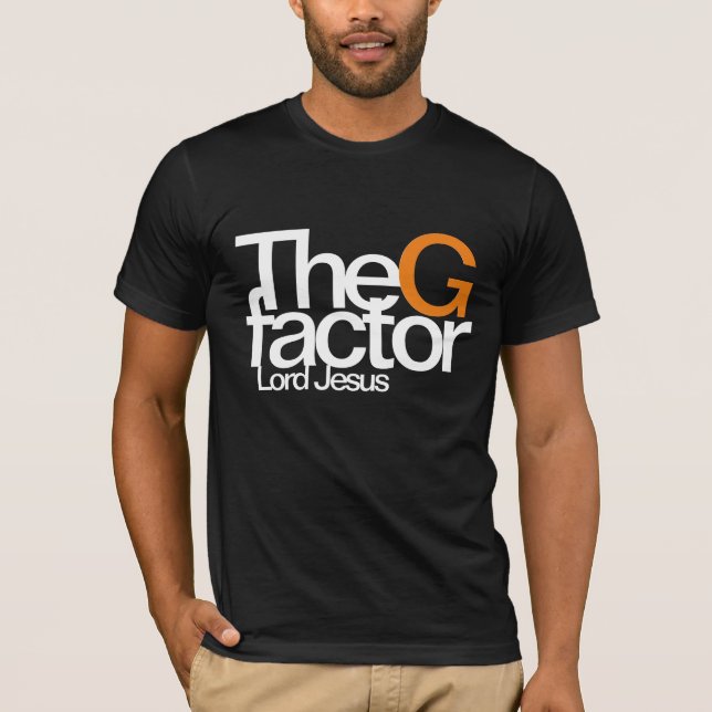 Jesus Christus, Gott mit uns T-Shirt (Vorderseite)