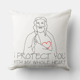 Jesus Christus - ich schütze dich Kissen Für Draußen