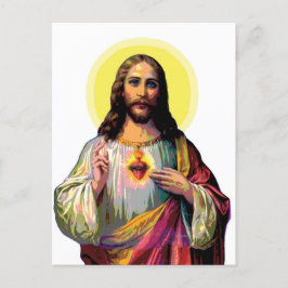 Jesus Christus im Pop Art Style Postkarte