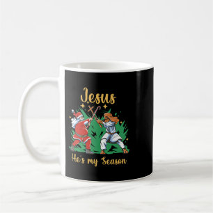 Jesus Christus ist der Grund für die Jahreszeit Kaffeetasse