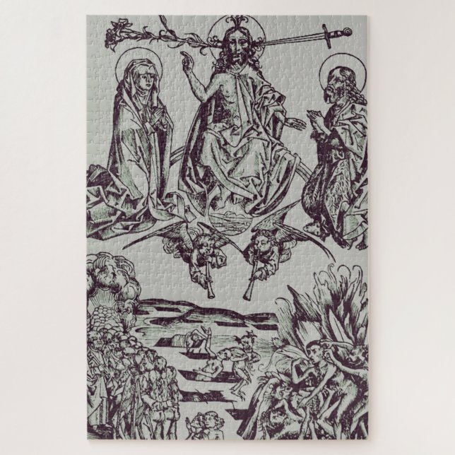 Jesus Christus ist der Richter des Universums (Vertikal)