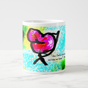 "Jesus Christus ist gestern und heute der gleiche  Jumbo-Tasse