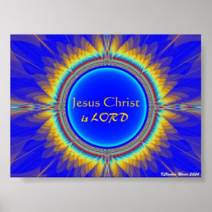 Jesus Christus ist LORD Poster