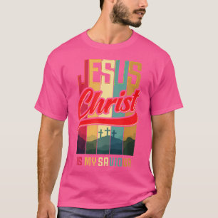 Jesus Christus ist mein Erretter König Christlich T-Shirt