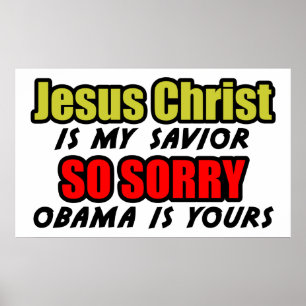 Jesus Christus ist mein Retter Poster