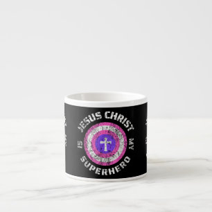 Jesus Christus ist mein Superheld Jesus Espressotasse