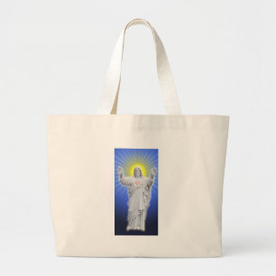 Jesus Christus Jumbo Stoffbeutel