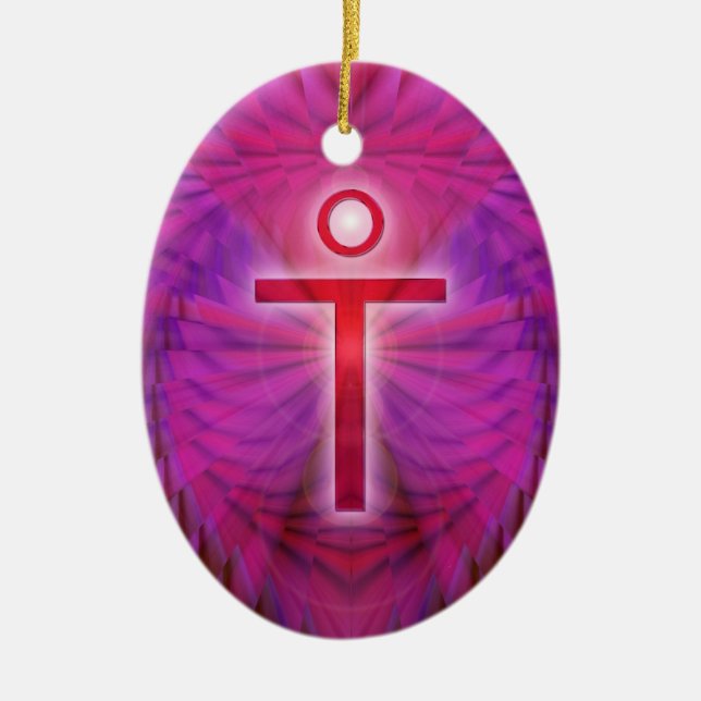 Jesus Christus Keramikornament (Vorne)