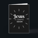 Jesus Christus kommt bald - Christliche religiöse  Karte<br><div class="desc">Jesus Christus kommt bald - Christliche religiöse Bibel Kirche</div>