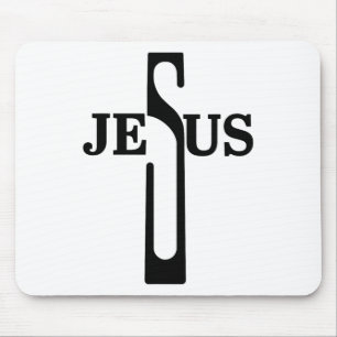 Jesus Christus kreuzen Christlichen Glaube an Gott Mousepad