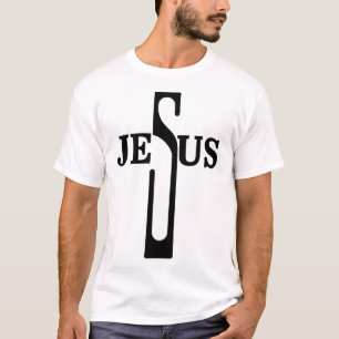 Jesus Christus kreuzen Christlichen Glaube an Gott T-Shirt