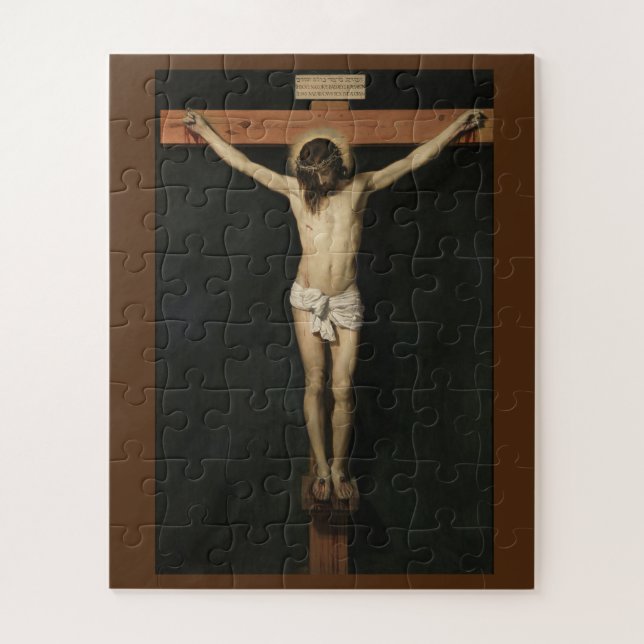 Jesus Christus kreuzigte von Diego Velaquez (Vertikal)