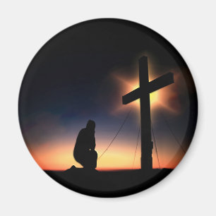 Jesus Christus Kreuzkreuzzug Magnet