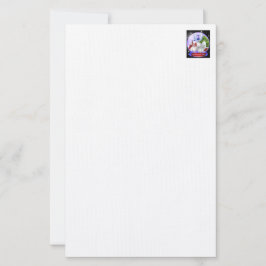 Jesus Christus Lamm Gottes hat die Stationerie auf Briefpapier