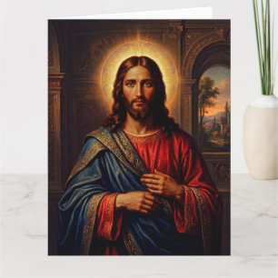 Jesus Christus liebt dich Karte