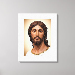 Jesus Christus liebt dich Leinwanddruck