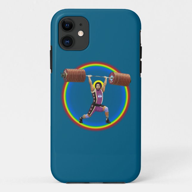 Jesus Christus macht die Sauberkeit und Jerk Case-Mate iPhone Hülle (Rückseite)