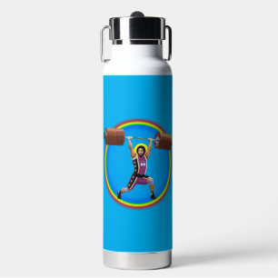 Jesus Christus macht die Sauberkeit und Jerk Trinkflasche