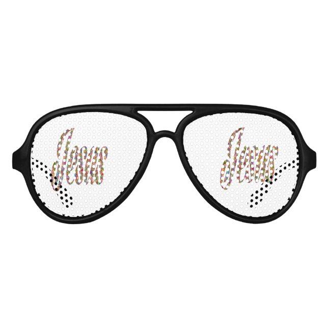 Jesus Christus Messias Religion Göttlicher Heilige Sonnenbrille (Vorderseite)