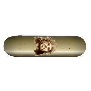 Jesus Christus mit Dornenkrone Skateboard