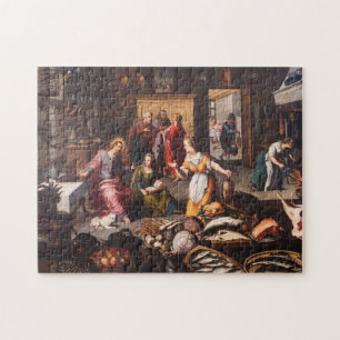 Jesus Christus mit Martha und Mary - Joos Goemaere