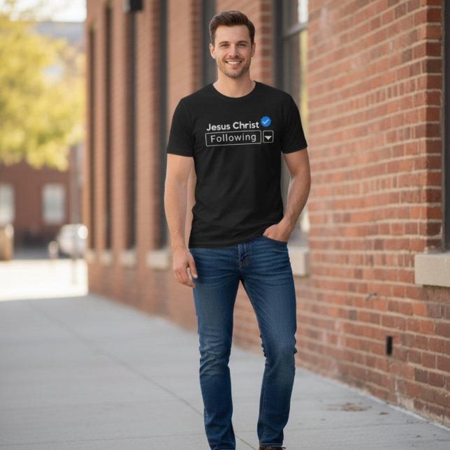 Jesus Christus nach dem Bibelglauben Christlich T-Shirt (Von Creator hochgeladen)