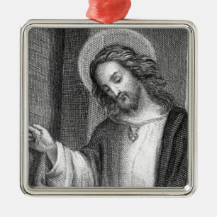 Jesus Christus Ornament Aus Metall