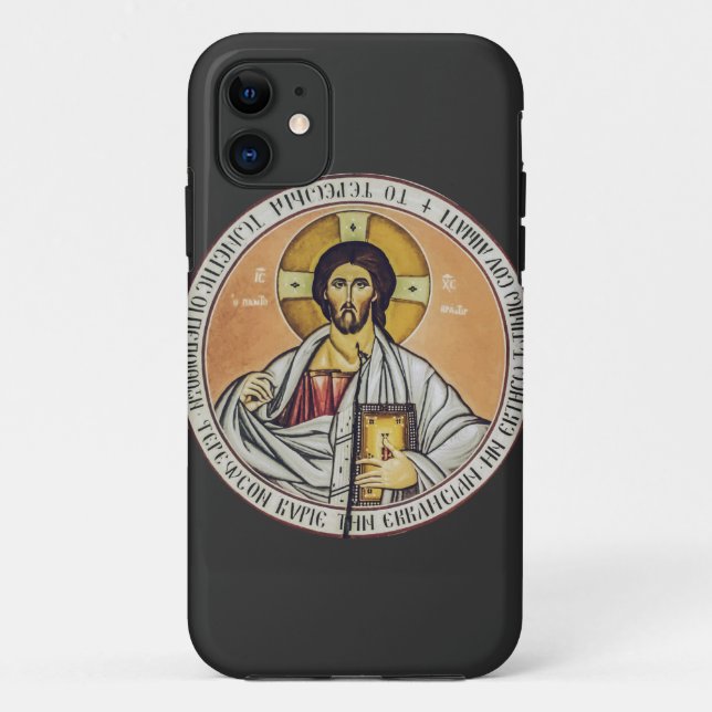 Jesus Christus Pantokrator Kuppel der Kirche Case-Mate iPhone Hülle (Rückseite)