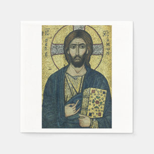 Jesus Christus Pantokrator Serviette