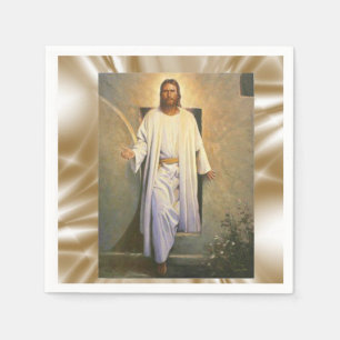 Jesus Christus-Papier Napkins Serviette