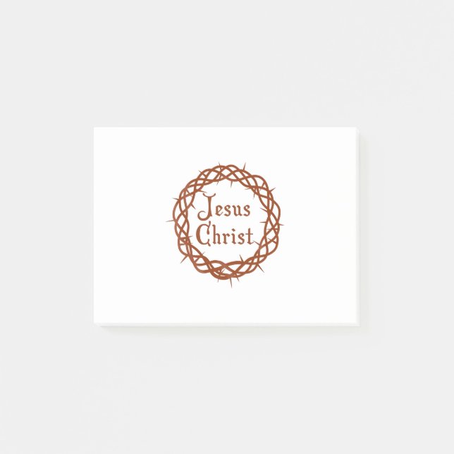 Jesus Christus Post-it Klebezettel (Vorderseite)