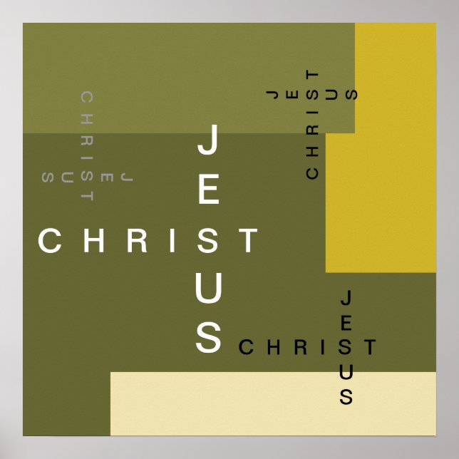 Jesus Christus Poster (Vorne)