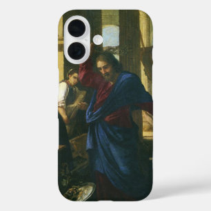 Jesus Christus reinigt den Tempel iPhone 16 Hülle