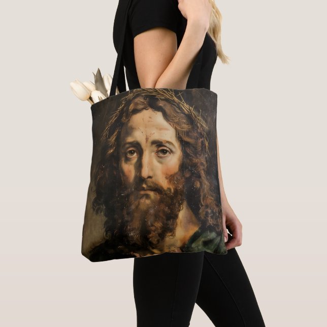 Jesus Christus religiös  Tasche (Von Nahem)