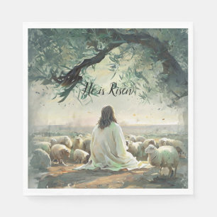 Jesus Christus religiöse Ostern katholisch Serviette