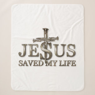 Jesus Christus rettete mein Leben Geschenk für Fra Sherpadecke