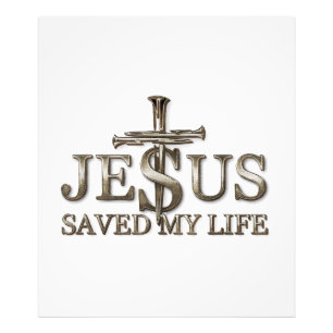 Jesus Christus Rettete mein Lebensgeschenk für Fra Fotodruck