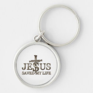 Jesus Christus Rettete mein Lebensgeschenk für Fra Schlüsselanhänger