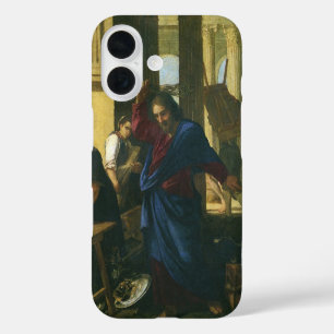 Jesus Christus - Säuberung des Tempels iPhone 16 Hülle