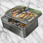 Jesus Christus segnet Kinder, Vintage Religion Puzzle<br><div class="desc">Vintage Illustration religiöser Gestaltung mit Jesus Christus,  der die Kinder segnet.</div>