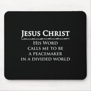 Jesus Christus, sein Wort ruft mich dazu auf, ein Mousepad
