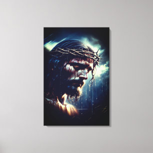 Jesus Christus Sohn Gottes Leinwanddruck