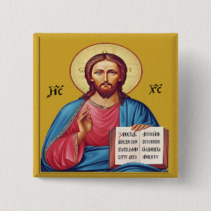 Jesus Christus Sohn Gottes Schlüsselanhänger Button