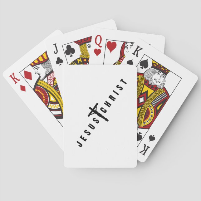 Jesus Christus Spielkarten (Rückseite)