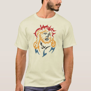 Jesus Christus stellen T - Shirt gegenüber